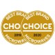 CHOICE Australia's Best Microwave Brand
